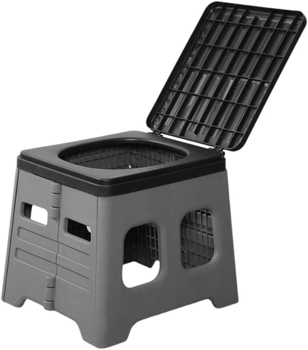 VANZACK Portable Car Toilet for Outdoor Travel Lightweight Camping Potty for Adults Material