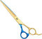 Dog Cat Scissors for Grooming, Stainless Steel Shears for Thick Coats, Matted Hair, Thinner Curved Straight Chunker