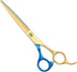 Dog Cat Scissors for Grooming, Stainless Steel Shears for Thick Coats, Matted Hair, Thinner Curved Straight Chunker