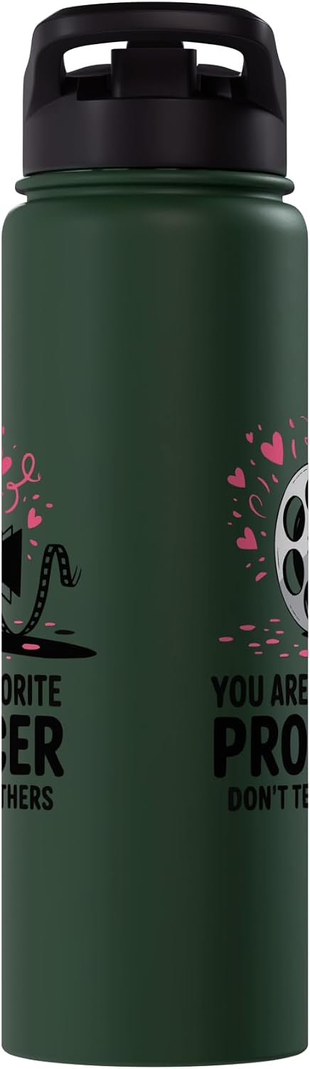 Film Producer Filmmaking SteMi Mugs Filmmaking Filmmaker Film Producer Cinematography Stainless Steel Insulated Water
