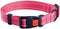CollarDirect Reflective Dog Collar for Small, Medium, Large Dogs, Quick Release Buckle, Pink