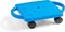 hand2mind Blue Indoor Scooter Board with Handles, Sit Down Floor Scooter, Gym