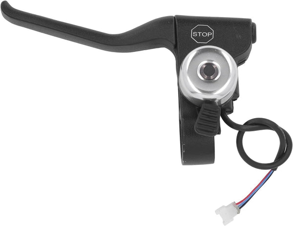 Left Brake Lever, Nylon and Metal Replacement Handle with Bell for GOTRAX Electric Scooter