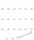 AQUANEAT 20 Pack Suction Cups with 40/100 Zip Ties for Aquarium Fish Tank Decoration