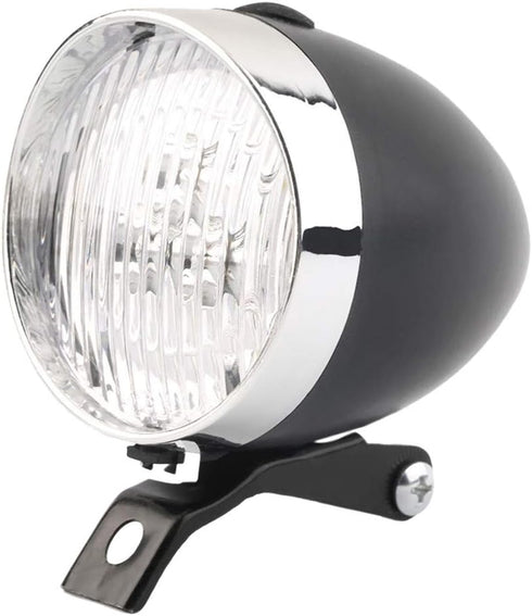 KELINFONG Bike Blinking Light 200LM Classic Lamp Bike Head Front Fog Light Retro