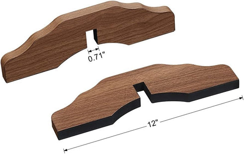 6 Set 2, 0.71 inches unipaws Support Feet for Extra Wide Panel Pet Gate, Dog Gate, of Design for Thickness Panel