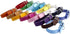Adjustable ID Pet Collar Set of 12 or 16, Leather for Medium Large Breed Dogs, Neck 6''~18'' (S: Neck 6"~12")