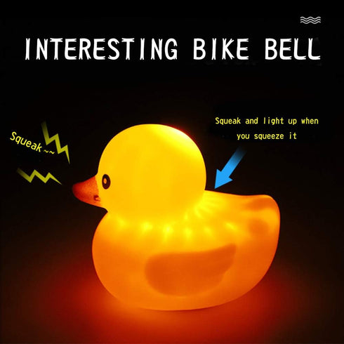 wonuu Yellow Rubber Duck Toy Car Ornaments, Squeeze Duck Dashboard Decorations with Propeller Helmet for Bicycle Horns