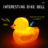 wonuu Rubber Duck Car Ornaments, Squeeze Duck Dashboard Decorations for Cycling and Motorcycle Accessories