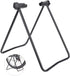 VGEBY Portable & Foldable Bike Support Bracket, 12" Black Steel Tube