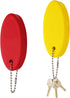 Floating Keychain for Boat Keys, 3.19x1.42x0.79in Oval Boat Key Chain for Outdoors Water Sports Fishing Surfing Sailing