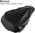 Zacro Bike Seat Cushion, Gel Padded Cover for Men Women, Extra Soft Exercise Bicycle Seat Compatible with Peloton
