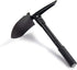 Gardening Folding Shovel, Military Camping Shovel, Survival Gear Entrenching Tool with Carrying Pouch (Black)