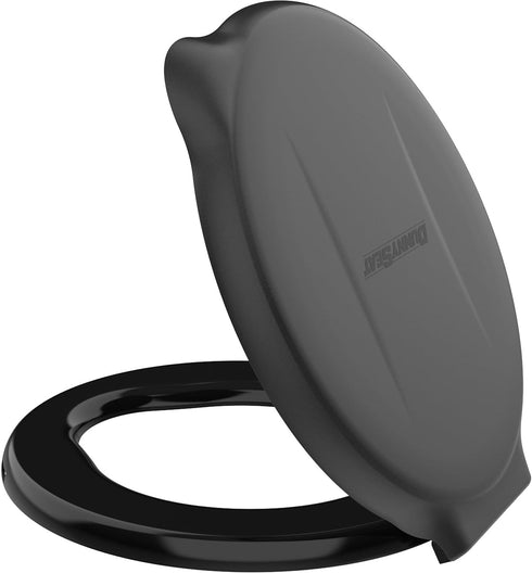 Portable Outdoor Toilet Bucket Seat with Lid - Universal Fit for Most