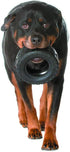Mammoth TireBiterII Natural Rubber Dog Toys - Extreme Chewers, Interactive Play for Large Dogs (X-Large 7”)