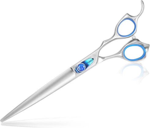 8'' Professional Dog Grooming Scissors, Heavy Duty Pet Shears for Grooming, Japan 440C Stainless Steel Sharp Smooth