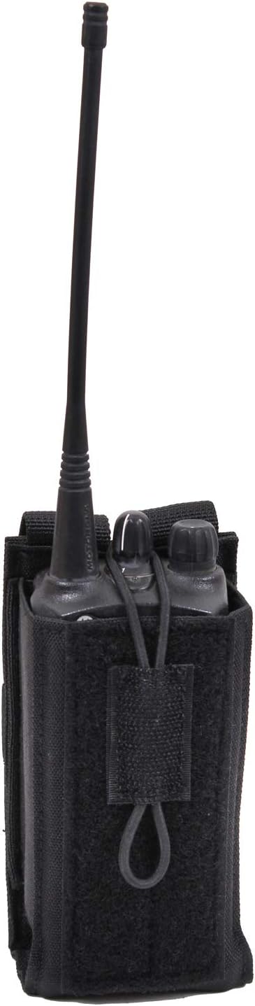 Rothco MOLLE Universal Radio Pouch, Black