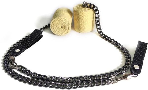 PEHHAH Fire PoiFlow, Spinning, 50mm Kevlar Wick HeadCircus, Dance Prop for Festivals &