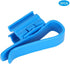 5Pcs/Set Plastic Fish Tank Hose Holder, Water Pipe Clamp, Fish Tank Water Clip for Aquarium (Blue)