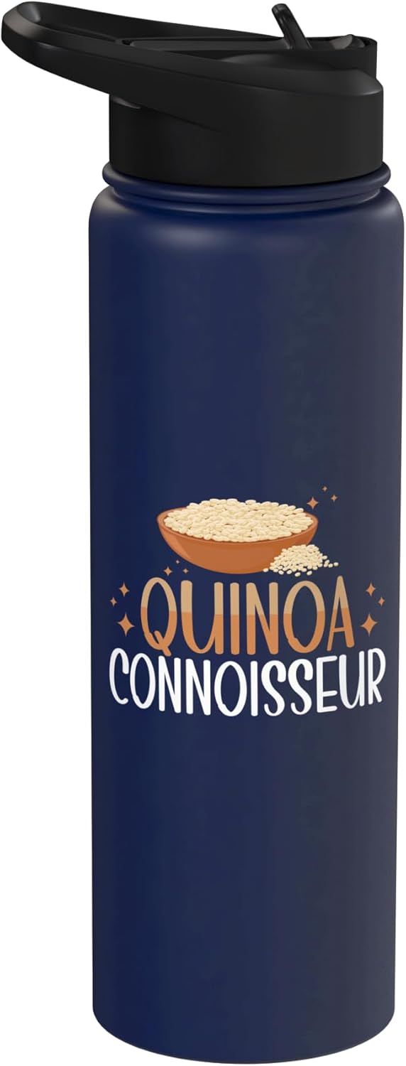 Quinoa Gifts Quinoa Connoisseur Quinoa Stainless Steel Insulated Water Bottle