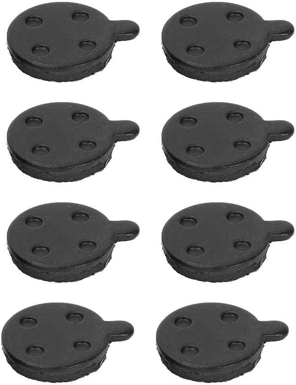 Semi Metal Brake Pads, 4 Pairs for 10inch Electric Scooter Brake Disc Rotor