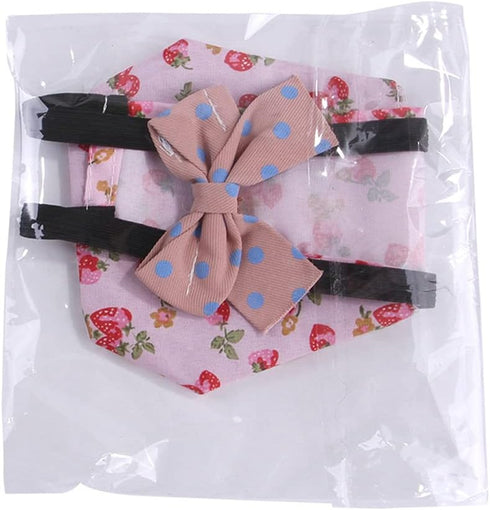 Zkhxhtg Adjustable Chicken Diaper for Pet Duck for Washable Poultry Nappies Hens Clothes with Pretty Bow Reusable