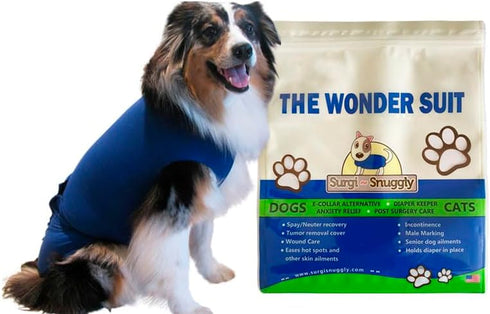 Disposable Dog Diapers Keeper for Male and Female Dogs Wrap Around Legs for Superior Fit by SurgiSnuggly