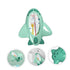 Abaodam Baby Bath for Infants Waterproof Cartoon Design Accurate Temperature Measurement Safe for Baby Bathing Sturdy