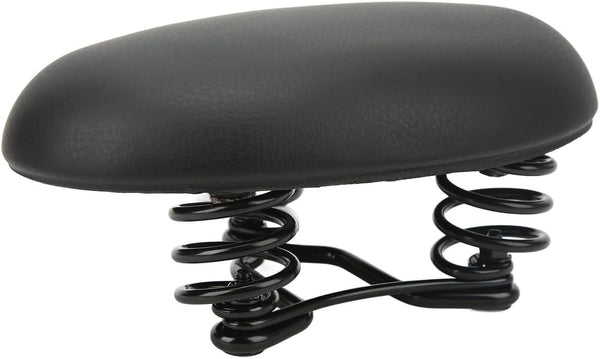 Noseless Bike Saddle for Men Women, Wide Shock Absorbing Bicycle Seat with