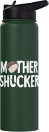 Funny Seafood Oyster Shucker Funny Oyster Mother Shucker Oyster Shucking Mom Seafood Stainless Steel Insulated Water