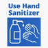 BKR Graphics Use Hand Sanitizer Sign Vinyl Sticker Waterproof Bumper Sticker Laptop Window 5"