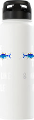 Cool Bluefin Tuna Deep Sea Fishing Angler Gifts Tuna Food Fish Predatory Fish Tuna Tin Funny Tuna Stainless Steel