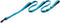 Max and Neo Triple Handle Traffic Dog Leash, Reflective, Donates to Dog Rescue, Teal