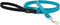 Lupine Padded Handle Leash for Small Pets, 1/2" Wide Aqua, 4-foot Long