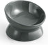 Elevated Cat Food Bowl, 5 Oz Ceramic Raised and Tilted Water Bowl, Anti-Vomiting Dishes for Small Dogs, Kittens