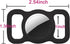 Protective Airtag Case for Dog Collar, Waterproof Holder Case Compatible with Apple AirTag, Black