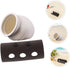 2pcs Yardwe Small Aquarium Shrimp Hideout and Betta Shelter Pottery Breeding Cave Fish Tank Hiding Place Ceramic