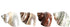 4 2-2.5" 1" Hermit Crab Shells | Turbo Shells | Assorted Turbo Shells | Opening Size Approx. | Hermit Crab House