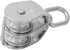 Stainless Steel Double Wheel Pulley Block for Wire Rope Chain Traction, Double Pulley