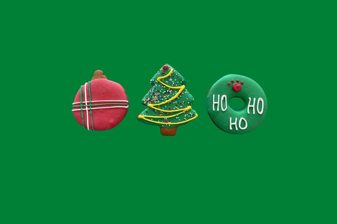 BoxDog Christmas Cookies for Dogs - Handmade Holiday Cookie Gift, Christmas Treats You Can Eat with Your Dog!