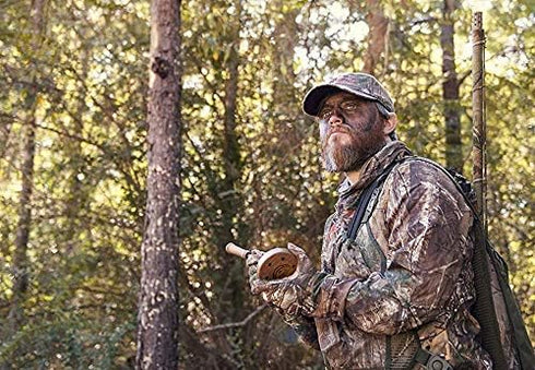 STRUT COMANDER Ole Scratch Slate Turkey Pot Call - Must-Have Hunting Accessory for Realistic Sound Turkey Hunting