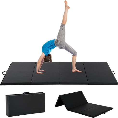 Gymnastics Mat for Tumbling, Folding Tumbling Mat Exercise Mat Gym Mat Tumbling