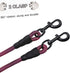 BTINESFUL 3FT Dog Tie Down, Nylon Rope Short Dog Tether Indoor Training Safety Vehicle Tether for Large Medium Strong Puppy
