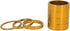 PLATT Aluminium Alloy Bike Headset Spacer, Fit 1 1/8-Inch Stem for MTB BMX Road Bikes (7PCS)