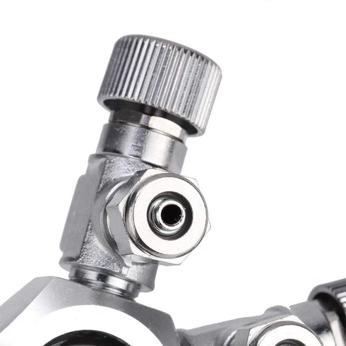 Zerodis CO2 Splitter Multi Ways Distributor, Aquarium Regulator CO2 Splitter Valve (4 Ways)