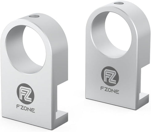 FZONE Mini Aquarium Fixing Clamp, Aluminum Alloy Holder for Rimless Aquariums, Fasten Water Pipes