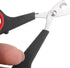 Pet Nail Clippers for Birds, Small Animals, Grooming Tool Scissors Clipper for Parrots, Black and Red