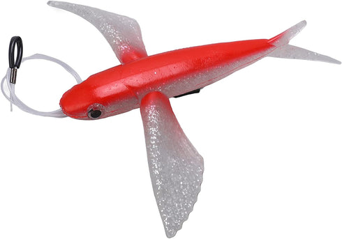 Yummy Keenso Flying Fish with Bright Colors Tuna Lures for Marine Fishing Silicone Stainless Steel