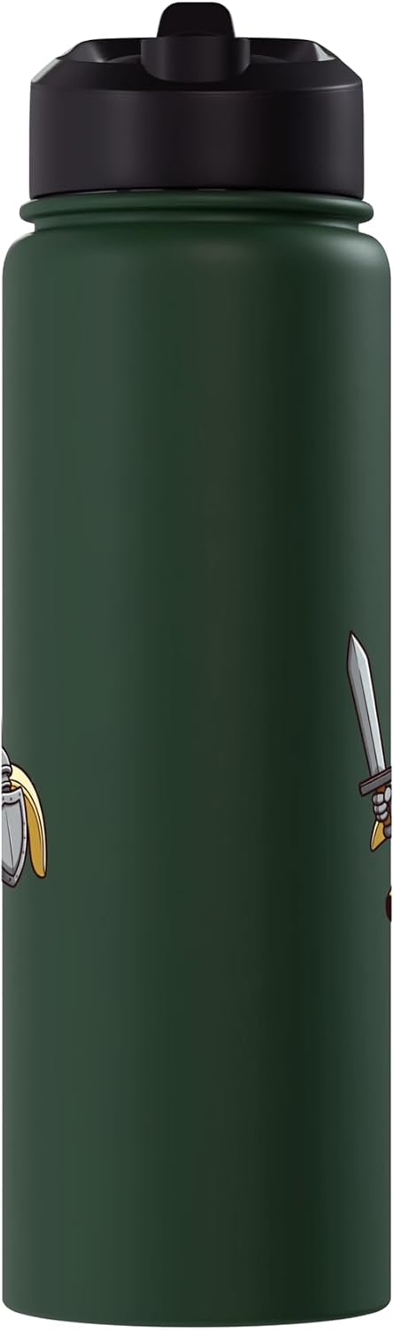 Knight Banana Design Knight Banana Costume Stainless Steel Insulated Water Bottle