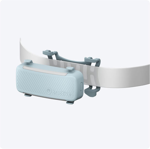 x2 6 Tractive Rubber Clip Mount for Tractive Dog GPS Tracker (Mint)